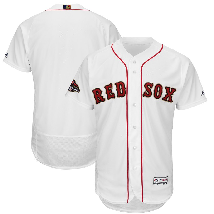 Youth Red Sox Blank White Youth 2019 Gold Program FlexBase Jersey Youth Red Sox Blank White Youth 2019 Gold Program FlexBase Jersey