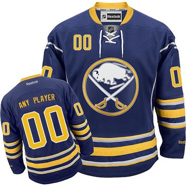 Youth Reebok Buffalo Sabres Customized Authentic Navy Blue Home NHL Jersey Youth Reebok Buffalo Sabres Customized Authentic Navy Blue Home NHL Jersey