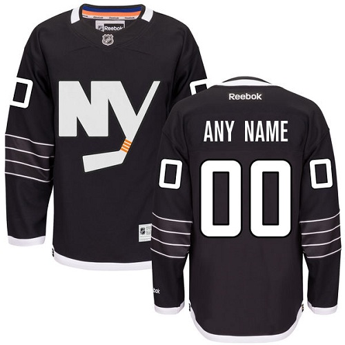 Youth Reebok New York Islanders Customized Authentic Black Third NHL Jersey Youth Reebok New York Islanders Customized Authentic Black Third NHL Jersey