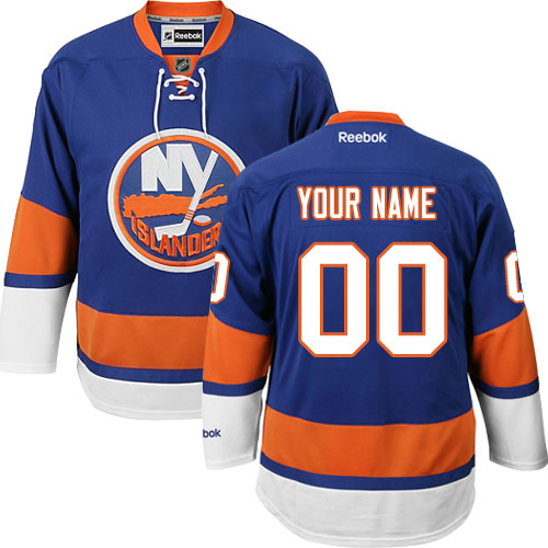Youth Reebok New York Islanders Customized Authentic Royal Blue Home NHL Jersey Youth Reebok New York Islanders Customized Authentic Royal Blue Home NHL Jersey