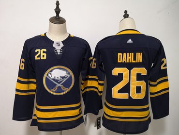 Youth Sabres 26 Rasmus Dahlin Navy Youth Adidas Jersey Youth Sabres 26 Rasmus Dahlin Navy Youth Adidas Jersey