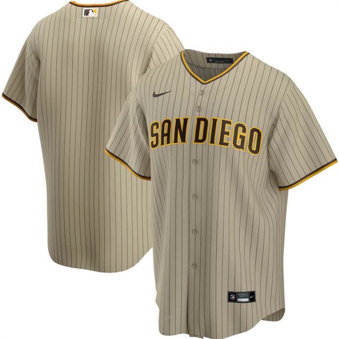 Youth San Diego Padres Blank Brown Stitched Baseball Jersey Youth San Diego Padres Blank Brown Stitched Baseball Jersey