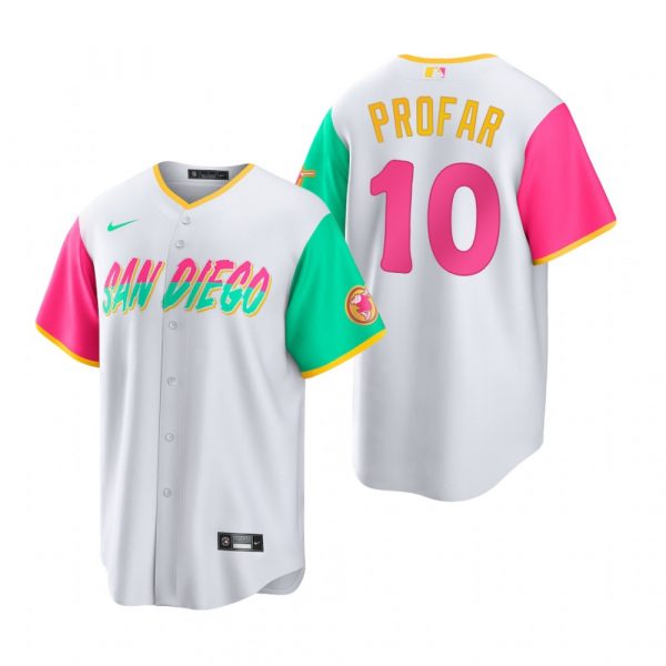 Youth San Diego Padres Jurickson Profar White City Connect Stitched Jersey Youth San Diego Padres Jurickson Profar White City Connect Stitched Jersey