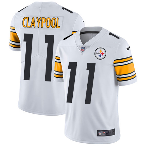 Youth Steelers #11 Chase Claypool White Jersey Youth Steelers #11 Chase Claypool White Jersey