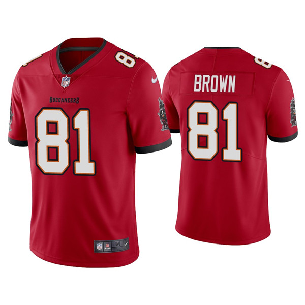 Youth Tampa Bay Buccaneers #81 Antonio Brown Red Vapor Untouchable Limited Stitched Jersey Youth Tampa Bay Buccaneers #81 Antonio Brown Red Vapor Untouchable Limited Stitched Jersey