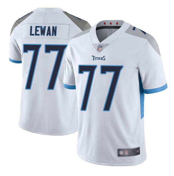 Youth Tennessee Titans #77 Taylor Lewan White Vapor Untouchable Limited Stitched Jersey Youth Tennessee Titans #77 Taylor Lewan White Vapor Untouchable Limited Stitched Jersey