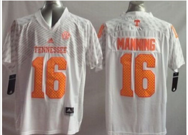 Youth Tennessee Vols #16 Peyton Manning White Stitched NCAA Jersey Youth Tennessee Vols #16 Peyton Manning White Stitched NCAA Jersey