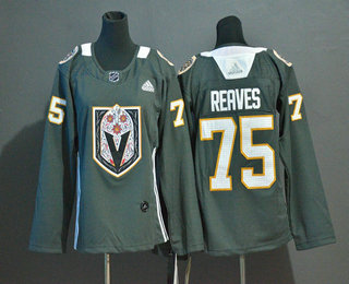 Youth Vegas Golden Knights #75 Ryan Reaves Gray Dia De Los Muertos Adidas Jersey Youth Vegas Golden Knights #75 Ryan Reaves Gray Dia De Los Muertos Adidas Jersey