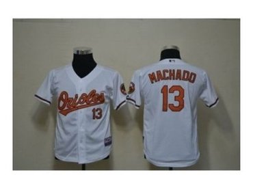Youth mlb jerseys Baltimore Orioles #13 Machado white Youth mlb jerseys Baltimore Orioles #13 Machado white