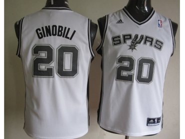 Youth nba san antonio spurs #20 ginobili white(revolution 30 swingman) Youth nba san antonio spurs #20 ginobili white(revolution 30 swingman)