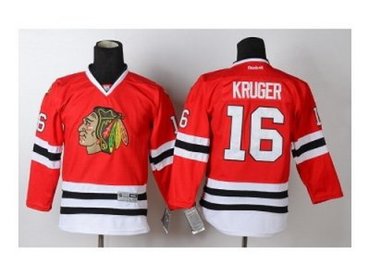 Youth nhl jerseys chicago blackhawks #16 kruger red(kruger) Youth nhl jerseys chicago blackhawks #16 kruger red(kruger)