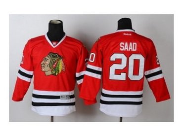Youth nhl jerseys chicago blackhawks #20 saad red Youth nhl jerseys chicago blackhawks #20 saad red