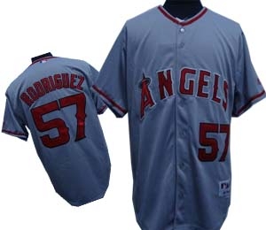 anaheim angels rodriguez 57 grey