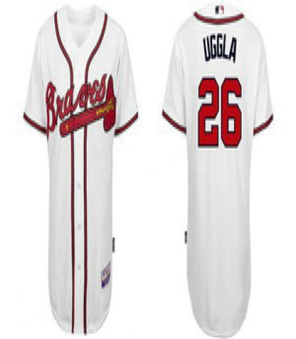 atlanta braves 2011 beseball 26 dan uggla white jerseys