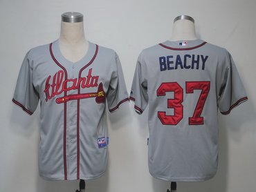 atlanta braves 37 beachy grey cool base
