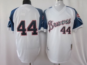 atlanta braves 44 hank aaron 1974 mitchell and ness jersey