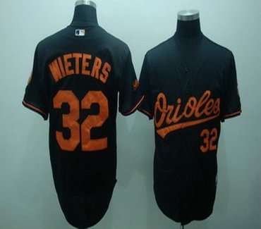 baltimore orioles 32 wieters black jerseys coolbase