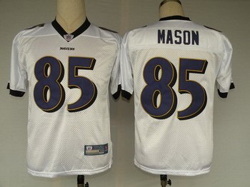 baltimore ravens 85 derrick mason white jerseys baltimore ravens 85 derrick mason white jerseys