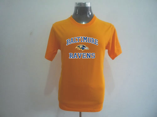 baltimore ravens t-shirts yellow