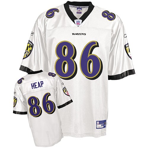baltimore ravens todd heap 86 white jersey baltimore ravens todd heap 86 white jersey