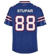 buffalo bills #88 stupar lt,blue 2011 new