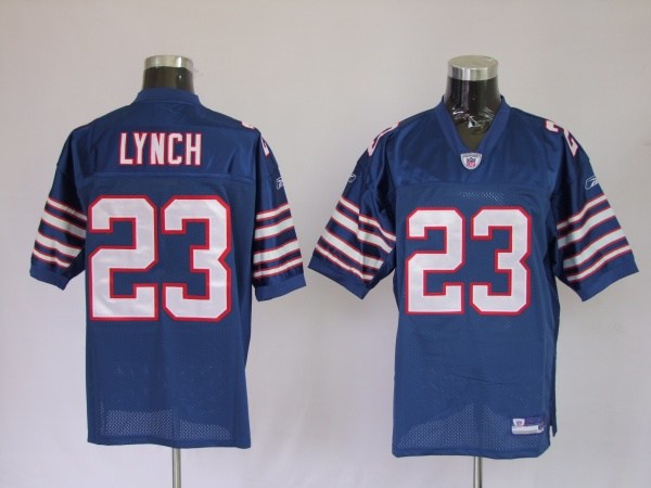 buffalo bills 23 marshawn lynch light blue