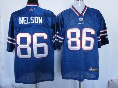 buffalo bills 86 nelson team color jersey