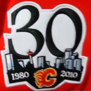 calgary flames 30th patch