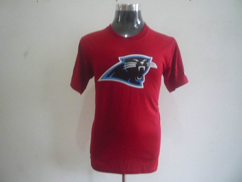 carolina panthers sideline legend authentic logo dri-fit t-shirt-red