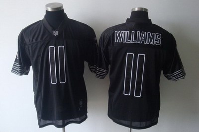 chicago bears #11 williams black jerseys
