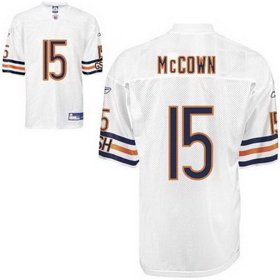 chicago bears #15 josh mccown white nfl jerseys