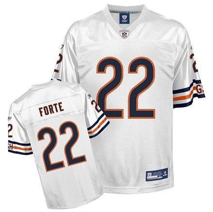 chicago bears #22 matt forte white jersey