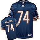 chicago bears #74 chris williams pick team color jersey chicago bears #74 chris williams pick team color jersey