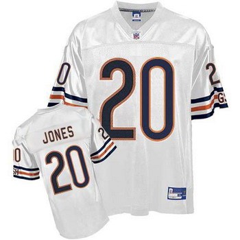 chicago bears 20 thomas jones white jerseys chicago bears 20 thomas jones white jerseys