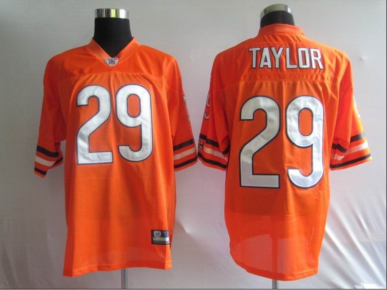 chicago bears 29# taylor orange