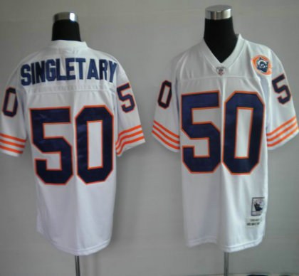 chicago bears 50 singletary white jerseys