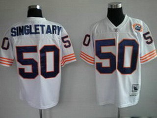 chicago bears 50 singletary white throwback jerseys chicago bears 50 singletary white throwback jerseys