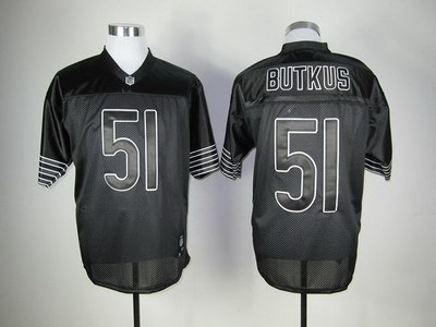 chicago bears 51# dick butkus black jerseys chicago bears 51# dick butkus black jerseys