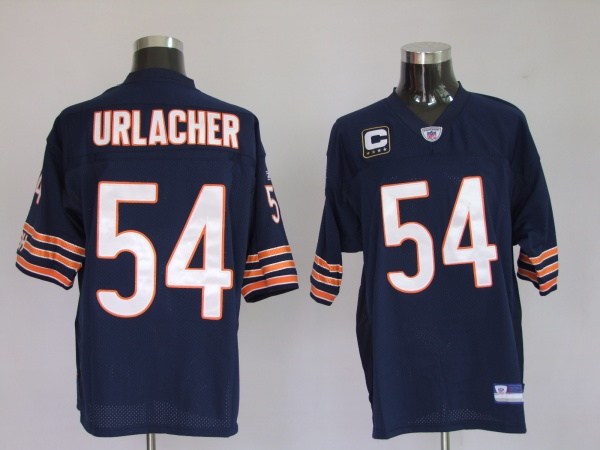 chicago bears 54 brian urlacher navy