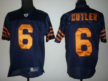 chicago bears 6 jay culter dark blue jerseys new chicago bears 6 jay culter dark blue jerseys new