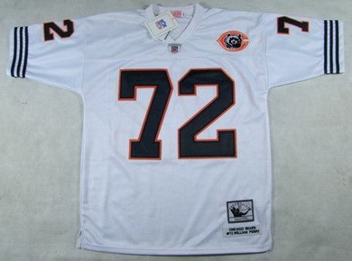chicago bears 72 william perry throwback white jerseys chicago bears 72 william perry throwback white jerseys