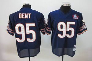 chicago bears 95 richard dent blue hall of fame patch jerseys