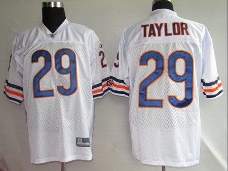 chicago bears chester 29 taylor white jersey chicago bears chester 29 taylor white jersey