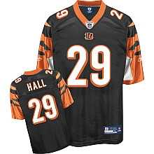 cincinnati bengals 29# leon hall black jerseys