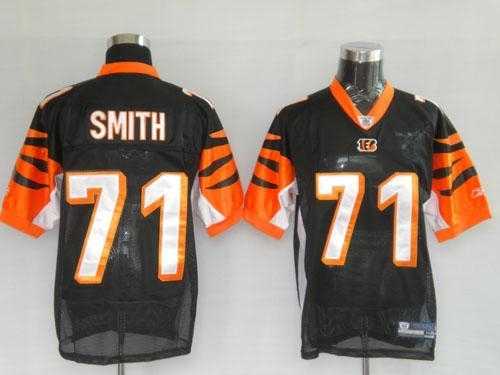 cincinnati bengals 71 smith black jerseys