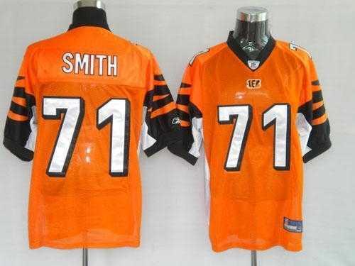 cincinnati bengals 71 smith orange jerseys