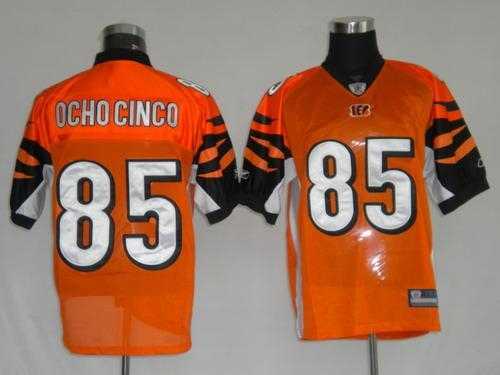 cincinnati bengals 85 ocho cinco orange jerseys