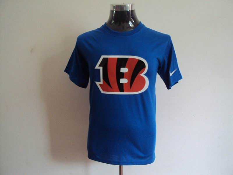 cincinnati bengals sideline legend authentic logo t-shirt blue