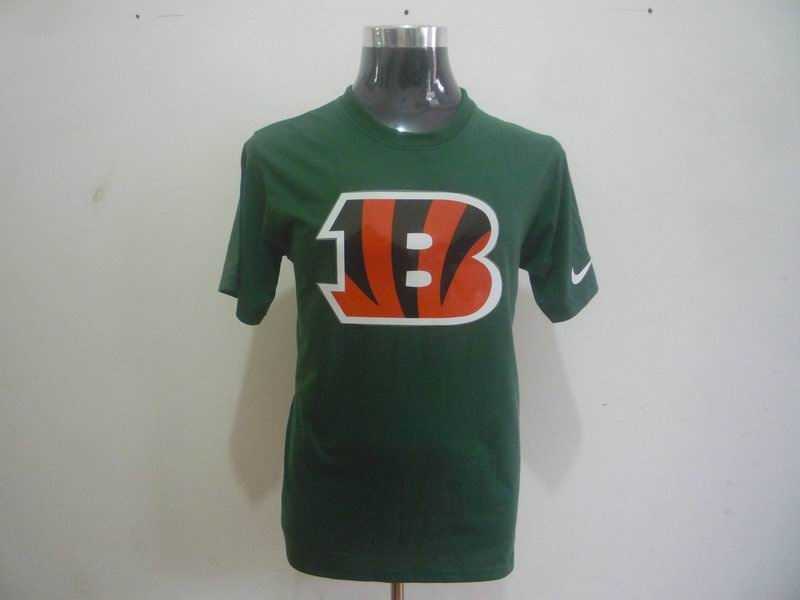 cincinnati bengals sideline legend authentic logo t-shirt green2 cincinnati bengals sideline legend authentic logo t-shirt green2