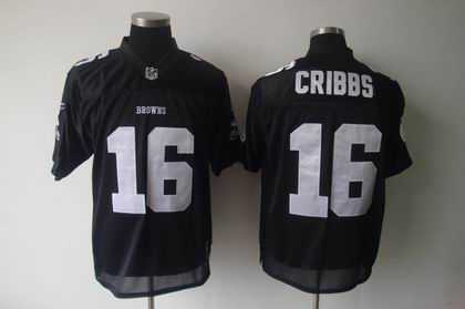 cleveland browns 16 joshua cribbs full black jerseys
